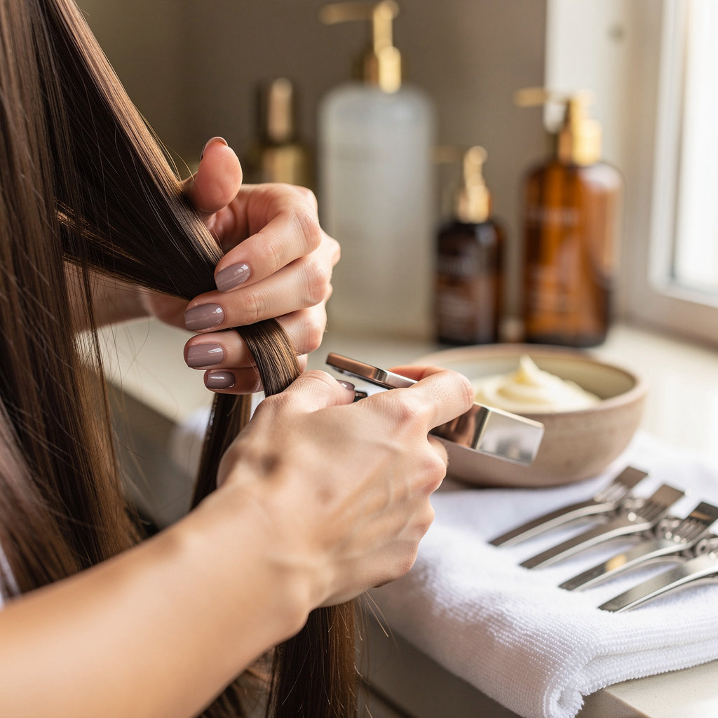 HAVEN SALON expert stylist providing premium hair coloring and styling services in Montecito